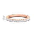 Thumbnail 22 - 1-ctw-diamond-eternity-princess-cut-wedding-ring-in-rose-gold-FD10247PRB-1.00CT-NL-RG-HW