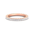 Thumbnail 20 - 1-ctw-diamond-eternity-princess-cut-wedding-ring-in-rose-gold-FD10247PRB-1.00CT-NL-RG