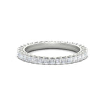 Load image into Gallery viewer, 1-ctw-diamond-eternity-princess-cut-wedding-ring-in-white-gold-FD10247PRB-1.00CT-NL-WG
