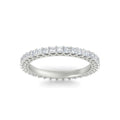 Thumbnail 29 - 1-ctw-diamond-eternity-princess-cut-wedding-ring-in-white-gold-FD10247PRBANGLE5-1.00CT-NL-WG