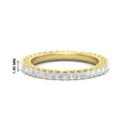 Thumbnail 34 - 1-ctw-diamond-eternity-princess-cut-wedding-ring-in-yellow-gold-FD10247PRB-1.00CT-NL-YG-HW