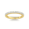 Load image into Gallery viewer, 1-ctw-diamond-eternity-princess-cut-wedding-ring-in-yellow-gold-FD10247PRBANGLE5-1.00CT-NL-YG