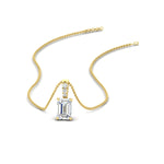 Load image into Gallery viewer, 1.00-ct-emerald-cut-diamond-necklace-with-pave-bail-in-yellow-gold-fdpd11636emsleep-7X5mm-nl-yg.jpg?v=1769514555