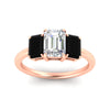 Load image into Gallery viewer, 1.00-ct-emerald-cut-three-stone-black-diamond-engagement-ring-in-rose-gold-fdenr9299emgblackangle5-1.00ct-nl-rg.jpg