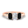 Load image into Gallery viewer, 1.00-ct-emerald-cut-three-stone-black-diamond-engagement-ring-in-rose-gold-fdenr9299emgblacksleep-1.00ct-nl-rg.jpg