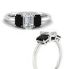Load image into Gallery viewer, 1.00-ct-emerald-cut-three-stone-black-diamond-engagement-ring-in-white-gold-fdenr9299emgblackangle3-1.00ct-nl-wg.jpg