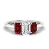 Load image into Gallery viewer, 1.00-ct-emerald-cut-three-stone-ruby-engagement-ring-in-white-gold-fdenr9299emgrudrsleep-1.00ct-nl-wg.jpg
