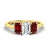 Load image into Gallery viewer, 1.00-ct-emerald-cut-three-stone-ruby-engagement-ring-in-yellow-gold-fdenr9299emgrudrsleep-1.00ct-nl-yg.jpg