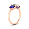Load image into Gallery viewer, 1.00-ct-emerald-cut-three-stone-sapphire-engagement-ring-in-rose-gold-fdenr9299emgsablangle2-1.00ct-nl-rg.jpg
