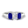 Load image into Gallery viewer, 1.00-ct-emerald-cut-three-stone-sapphire-engagement-ring-in-white-gold-fdenr9299emgsablsleep-nl-wg_