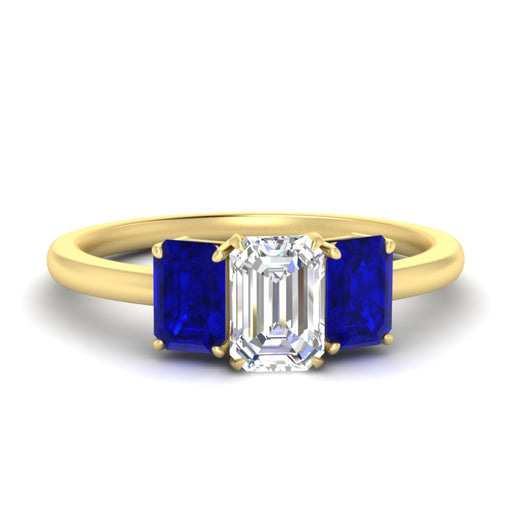 Classic Three Stone Emerald Cut Ring (1.00 ct. tw.)