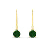 Load image into Gallery viewer, 1.00-ct-round-cut-emerald-leverback-dangle-earrings-in-yellow-gold-fdear11236rogemgrangle2-1.00ct-nl-yg.jpg?v=1768373567