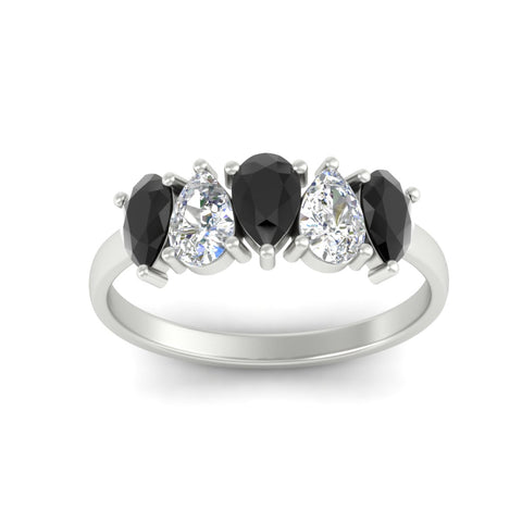 1.25-carat-5-stone-wedding-band-black-diamond-teardrop-in-white-gold-fdwb8008peblackangle5-1.25ct-nl-wg.jpg
