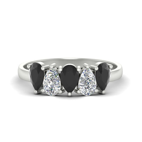 1.25-carat-5-stone-wedding-band-black-diamond-teardrop-in-white-gold-fdwb8008peblacksleep-1.25ct-nl-wg.jpg