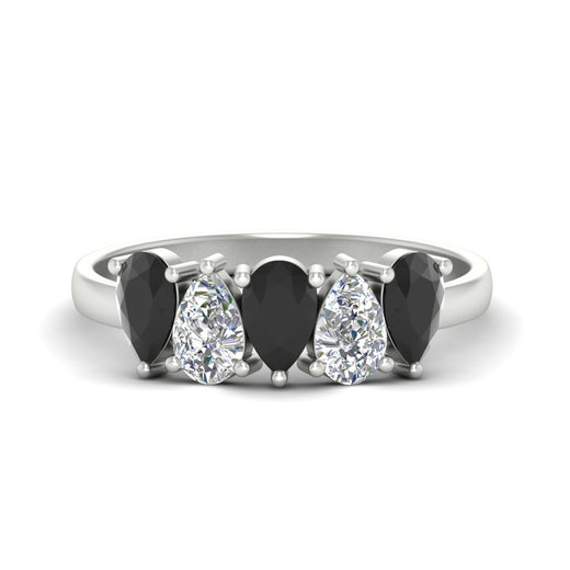 1.25-carat-5-stone-wedding-band-black-diamond-teardrop-in-white-gold-fdwb8008peblacksleep-1.25ct-nl-wg.jpg