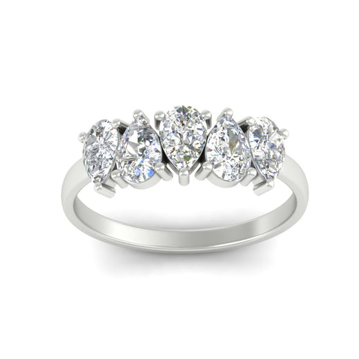 1.25-carat-5-stone-wedding-band-diamond-teardrop-in-white-gold-fdwb8008peangle5-1.25ct-nl-wg.jpg