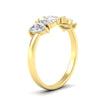Load image into Gallery viewer, 1.25-carat-5-stone-wedding-band-diamond-teardrop-in-yellow-gold-fdwb8008peangle2-1.25ct-nl-yg.jpg