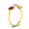 Load image into Gallery viewer, 1.25-carat-5-stone-wedding-band-pink-sapphire-teardrop-in-yellow-gold-fdwb8008pegsadrpiangle2-1.25ct-nl-yg.jpg