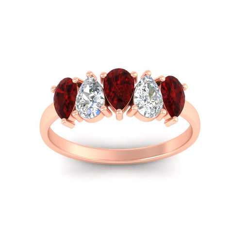 1.25-carat-5-stone-wedding-band-ruby-teardrop-in-rose-gold-fdwb8008pegrudrangle5-1.25ct-nl-rg.jpg