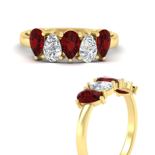 1.25-carat-5-stone-wedding-band-ruby-teardrop-in-yellow-gold-fdwb8008pegrudrangle3-1.25ct-nl-yg.jpg
