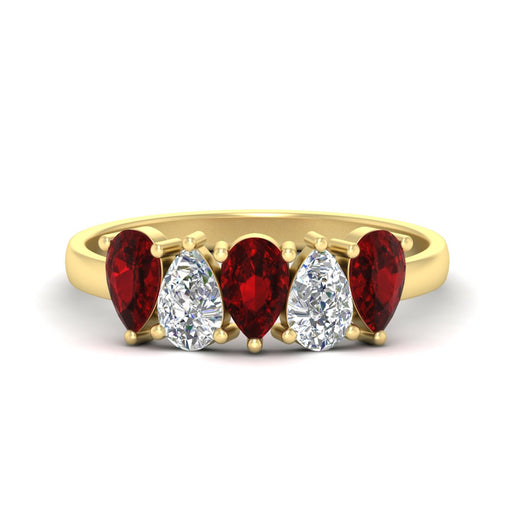 1.25-carat-5-stone-wedding-band-ruby-teardrop-in-yellow-gold-fdwb8008pegrudrsleep-1.25ct-nl-yg.jpg