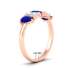 Load image into Gallery viewer, 1.25-carat-5-stone-wedding-band-sapphire-teardrop-in-rose-gold-fdwb8008pegsablangle2-1.25ct-nl-rg-hw.jpg