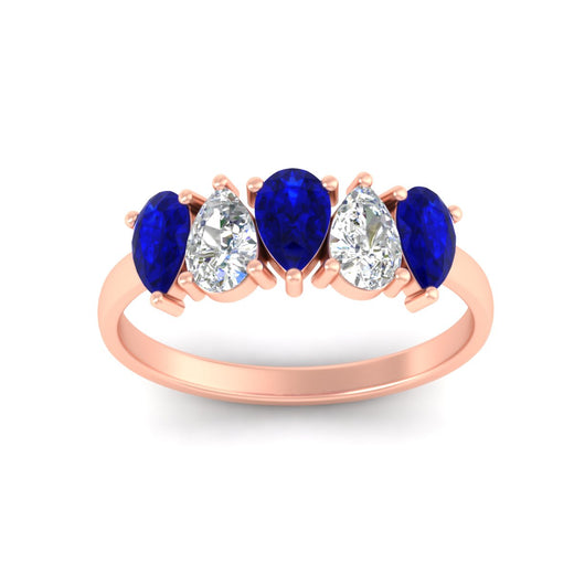 1.25-carat-5-stone-wedding-band-sapphire-teardrop-in-rose-gold-fdwb8008pegsablangle5-1.25ct-nl-rg.jpg