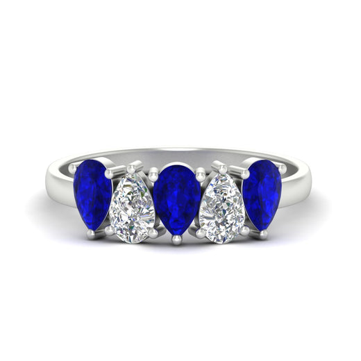 1.25-carat-5-stone-wedding-band-sapphire-teardrop-in-white-gold-fdwb8008pegsablsleep-1.25ct-nl-wg.jpg