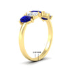 Load image into Gallery viewer, 1.25-carat-5-stone-wedding-band-sapphire-teardrop-in-yellow-gold-fdwb8008pegsablangle2-1.25ct-nl-yg-hw.jpg