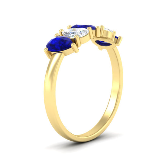 1.25-carat-5-stone-wedding-band-sapphire-teardrop-in-yellow-gold-fdwb8008pegsablangle2-1.25ct-nl-yg.jpg