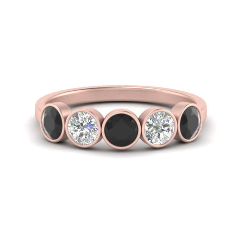 1.25-carat-bezel-set-5-round-black-diamond-wedding-ring-in-rose-gold-FD10558B-0.25CTGBLACK-NL-RG.jpg?v=1757070500
