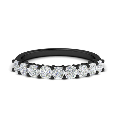 Cushion Diamond 9 Stone Anniversary Ring
