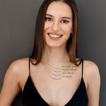 Load image into Gallery viewer, 1.50-carat-round-graduated-diamond-anniversary-necklace-in-FDNK8056ANGLE1-1.50CT-NL-YG