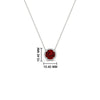 Load image into Gallery viewer, 1.5-carat-beautiful-halo-diamond-pendant-necklace-with-ruby-in-FDPD10984GRUDR-1.50CT-NL-WG-CS