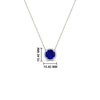 Load image into Gallery viewer, 1.5-carat-beautiful-halo-diamond-pendant-necklace-with-sapphire-in-FDPD10984GSABL-1.50CT-NL-WG-CS