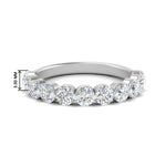 Load image into Gallery viewer, 1.5-carat-single-shared-prong-diamond-anniversary-band-in-white-gold-FD9478B-NL-1.5-CT-WG
