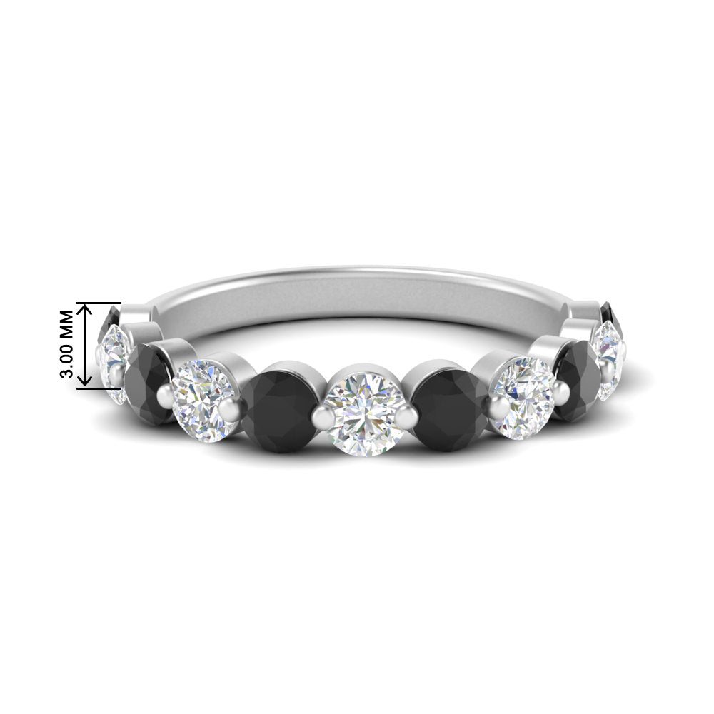 1.5-carat-single-shared-prong-diamond-anniversary-band-with-black-diamond-in-white-gold-FD9478BGBLACK-NL-1.50CT-WG