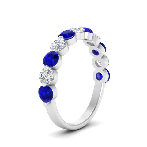1.5-carat-single-shared-prong-diamond-anniversary-band-with-sapphaire-in-white-gold-FD9478BGSABL-NL-1.50CT-WG