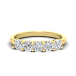 Load image into Gallery viewer, 1.50 Ct Cushion Cut Diamond Five Stone Ring