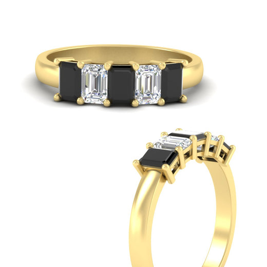 1.5-ct-emerald-cut-black-diamond-anniversary-ring-in-yellow-gold-fdwb8008emblackangle3-1.50ct-nl-yg