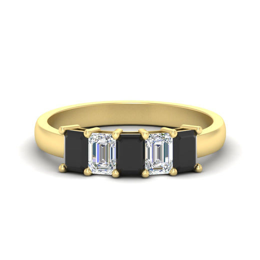 1.5-ct-emerald-cut-black-diamond-anniversary-ring-in-yellow-gold-fdwb8008emblacksleep-1.50ct-nl-yg
