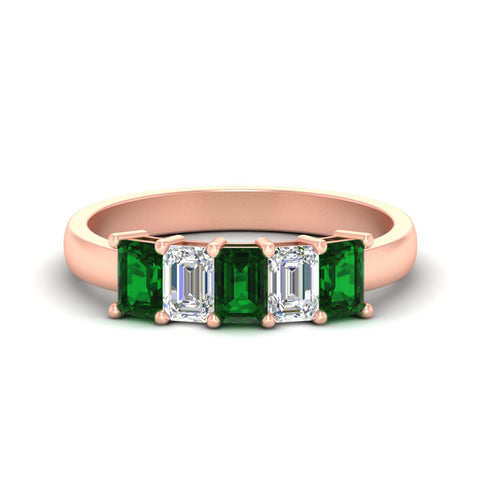 1.5-ct-emerald-cut-emerald-anniversary-ring-in-rose-gold-fdwb8008emgemgrsleep-1.50ct-nl-rg