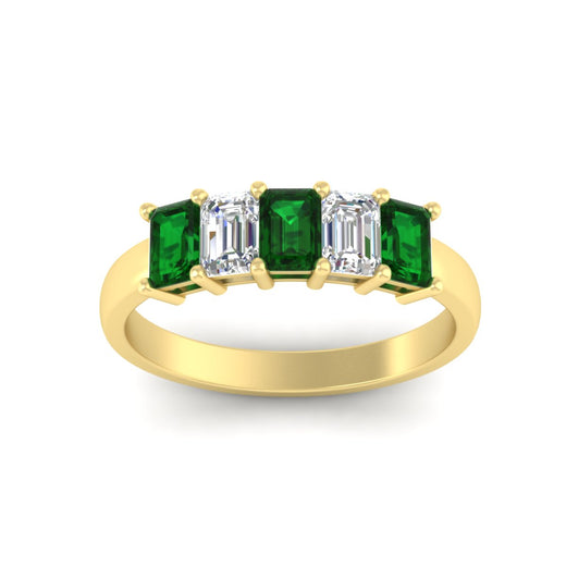 1.5-ct-emerald-cut-emerald-anniversary-ring-in-yellow-gold-fdwb8008emgemgrangle5-1.50ct-nl-yg