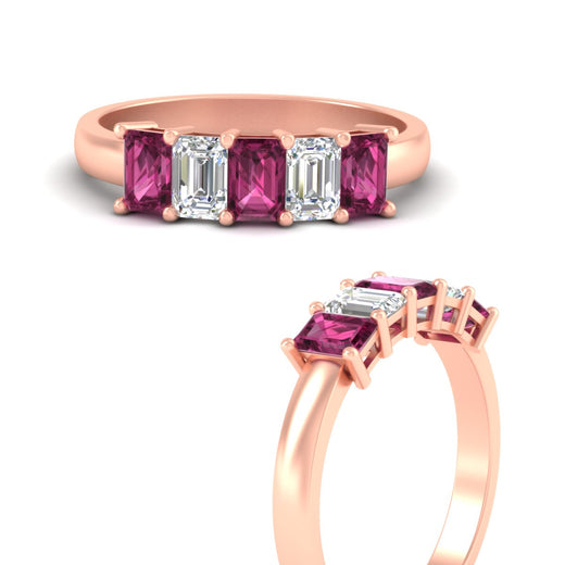 1.5-ct-emerald-cut-pink-sapphire-anniversary-ring-in-rose-gold-fdwb8008emgsadrpiangle3-1.50ct-nl-rg