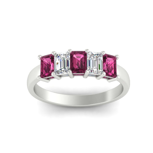 1.5-ct-emerald-cut-pink-sapphire-anniversary-ring-in-white-gold-fdwb8008emgsadrpiangle5-1.50ct-nl-wg