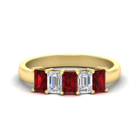 1.5-ct-emerald-cut-ruby-anniversary-ring-in-yellow-gold-fdwb8008emgrudrsleep-1.50ct-nl-yg