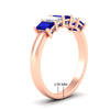 Load image into Gallery viewer, 1.5-ct-emerald-cut-sapphire-anniversary-ring-in-rose-gold-fdwb8008emgsablangle2-1.50ct-nl-rg-hw