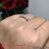 Load image into Gallery viewer, 1.5-ct-princess-cut-5-stone-diamond-wedding-ring-in-14k-white-gold-FD8008PRB-1