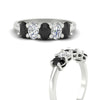 Load image into Gallery viewer, 1.5-ct.-black-diamond-five-stone-anniversary-band-in-white-gold-fdwb8008ovblackangle3-1.50ct-nl-wg.jpg