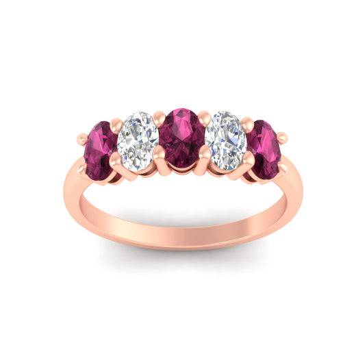 1.5-ct.-pink-sapphire-five-stone-anniversary-band-in-rose-gold-fdwb8008ovgsadrpiangle5-1.50ct-nl-rg.jpg